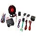 Antifurto Universale allarme auto Kit completo telecomandi sirena led sensore - Foto miniatura 1