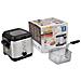 Friggitrice Compatta Da 1,5 L In Acciaio Inox 900 Watt  - Foto miniatura 8