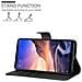 Custodia Compatibile Con Xiaomi Mi Max 3 In Nero Carbone - Coperchio Protettiva Con Chiusura Magnetica, Funzione Stand E Tasca Per Le Carte - Foto miniatura 2