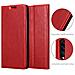 Custodia Compatibile Con Samsung Galaxy A30s In Rosso Mela - Coperchio Protettiva Con Chiusura Magnetica, Funzione Stand E Tasca Per Le Carte - Foto miniatura 3