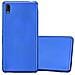Custodia Compatibile Con Sony Xperia M4 Aqua In Blu Metallico - Coperchio Protettivo In Silicone Tpu Flessibile - Foto miniatura 4