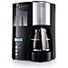 Melitta Optima Timer 100801 Macchina Da Caffè Americano Filtri Con Timer E Caraffa In Vetro, Nera, Acciaio Inox, 1.2l - Foto miniatura 1