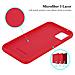 Custodia Compatibile Con Samsung Galaxy A81 / Note 10 Lite / M60s In Liquid Rosso - Coperchio Protettivo In Silicone Tpu Flessibile - Foto miniatura 8