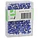 Spilli Per Bacheca Blu Scatola Da 100 Pezzi - Kf15269 - Foto miniatura 1