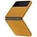 Custodia Leather Cover Ef-vf711lyegww Per Galaxy Z Flip 3 2021 Sm-f711 Giallo Mustard - Foto miniatura 3