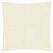 Vela Parasole 160 g / m² Crema 3x3 m in HDPE - Foto miniatura 1