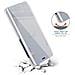 Custodia Compatibile Con Samsung Galaxy S9 In Agata Argento - Clear View Specchio Coperchio Protettivo Con Funzione Di Supporto Protezione A 360 Gradi - Foto miniatura 7