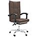 Poltrona da Ufficio Reclinabile Marrone in Similpelle - Foto miniatura 1