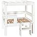 Cuccia per Cani Bianco 55,5x53,5x60cm in Legno Massello di Pino - Foto miniatura 1