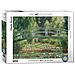 Puzzle (6000-0827) La Passerella Giapponese Di Claude Monet (1000 Pezzi), Verde - Foto miniatura 1