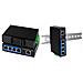 Industrial Gigabit Ethernet Poe Switch, 5 Port 10/100/1000 Base-tx Rj45, Unmanaged, Plug & Play, Schwarzes - 1 Stck (ns202p) - Foto miniatura 1
