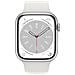 Watch Series 8 OLED 45 mm Digitale 396 x 484 Pixel Touch screen 4G Argento Wi-Fi GPS (satellitare) - Foto miniatura 2
