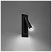 Lampada Da Parete Enif Nero Sl. 0956 - Moderno Lampade Da Parete Nero 20x6.5x15 Cm - Foto miniatura 2