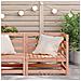 Divano Angolare da Giardino 70x70x67 cm Legno Massello Douglas - Foto miniatura 3