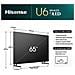 TV Mini LED Ultra HD 4K 65" 65U6NQ Smart TV VIDAA - Foto miniatura 3