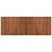 Tappeto Rettangolare Marrone 70x200 Cm In Bambù - Foto miniatura 2
