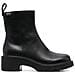 Milah Booties Stivaletti Pelle Di Mucca Scarpe Donna Nero Eu 36, K400725-001 - Foto miniatura 2