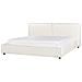 Letto Tessuto Linards 180 X 200 Cm Bianco Sporco - Foto miniatura 4