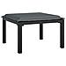 Set Salotto da Giardino 6 pz in Polyrattan Nero e Grigio - Foto miniatura 4