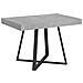 Tavolo allungabile 80x120/204 cm Abbraccio cemento gambe antracite - Foto miniatura 1