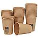 Bicchieri Da Caffè In Carta 1000 Pz 12oz 300ml Marrone - Foto miniatura 3