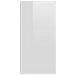 Credenza Bianco Lucido 80x36x75 Cm In Legno Multistrato - Foto miniatura 6