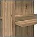 Scrivania Angolare in Rovere Artisanale Rovere Artisanale Truciolare - Foto miniatura 8