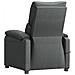 Poltrona Massaggiante Grigio Scuro in Tessuto - Foto miniatura 6