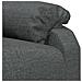 Poltrona Massaggiante Grigio Scuro in Tessuto - Foto miniatura 8