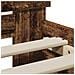 Struttura letto legno antico 90x200 cm legno ingegnerizzato - Foto miniatura 9