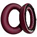 Cuscinetti Auricolari Di Ricambio Rossi In Similpelle Compatibili Con Bose Quietcomfort Ultra - Foto miniatura 1