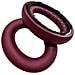 Cuscinetti Auricolari Di Ricambio Rossi In Similpelle Compatibili Con Bose Quietcomfort Ultra - Foto miniatura 2