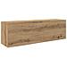 Mobiletto da Bagno Rovere Artigianale 100x25x30 cm Truciolato - Foto miniatura 1