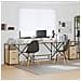 Scrivania rovere sonoma 182 x 101 x 87.5 cm Legno multistrato - Foto miniatura 5