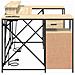 Scrivania rovere sonoma 182 x 101 x 87.5 cm Legno multistrato - Foto miniatura 7
