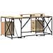 Scrivania rovere sonoma 182 x 101 x 87.5 cm Legno multistrato - Foto miniatura 8