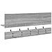 Appendiabiti a muro Grigio sonoma 90 x 15 x 36 cm - Foto miniatura 7