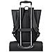 Eden zaino Zaino roll top Nero Poliestere, PU pelle - Foto miniatura 2