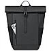Eden zaino Zaino roll top Nero Poliestere, PU pelle - Foto miniatura 8