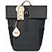 Eden zaino Zaino roll top Nero Poliestere, PU pelle - Foto miniatura 10