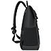 Eden zaino Zaino roll top Nero Poliestere, PU pelle - Foto miniatura 19