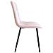 Sedia TYRA - Elegante velluto rosa chiaro per soggiorno, cucina, sala da pranzo - Foto miniatura 3