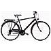Mario Schiano City Bike 28'' - Bici Da Città, Uomo, Ruote 28'', Cambio 6 Velocità, Telaio Acciaio, Con Accessori - Colore Nero - Foto miniatura 1