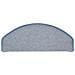 Tappetini per scale 30 pz 65x24x4 cm Grigio chiaro e blu Semicircolari Grandi - Foto miniatura 4