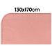 Coperta In Morbido Pile 130x170 Cm Calda Per Divano E Letto, Corallo - Foto miniatura 5