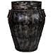 Vaso In Metallo Nero Invecchiato 45x45x57 - Foto miniatura 2