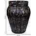 Vaso In Metallo Nero Invecchiato 45x45x57 - Foto miniatura 3