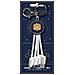 Cavo Usb 3 In 1 Micro-usb / Usb-c / Lightning Design Portachiavi Astrologia Gemelli, Bianco - Foto miniatura 3
