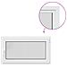 Finestra per Soffitta RISOR 110 x 70 cm PVC e Vetro Bianco - Foto miniatura 8