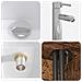 Set di mobili per il bagno 2 pcs Legno antico - Foto miniatura 7